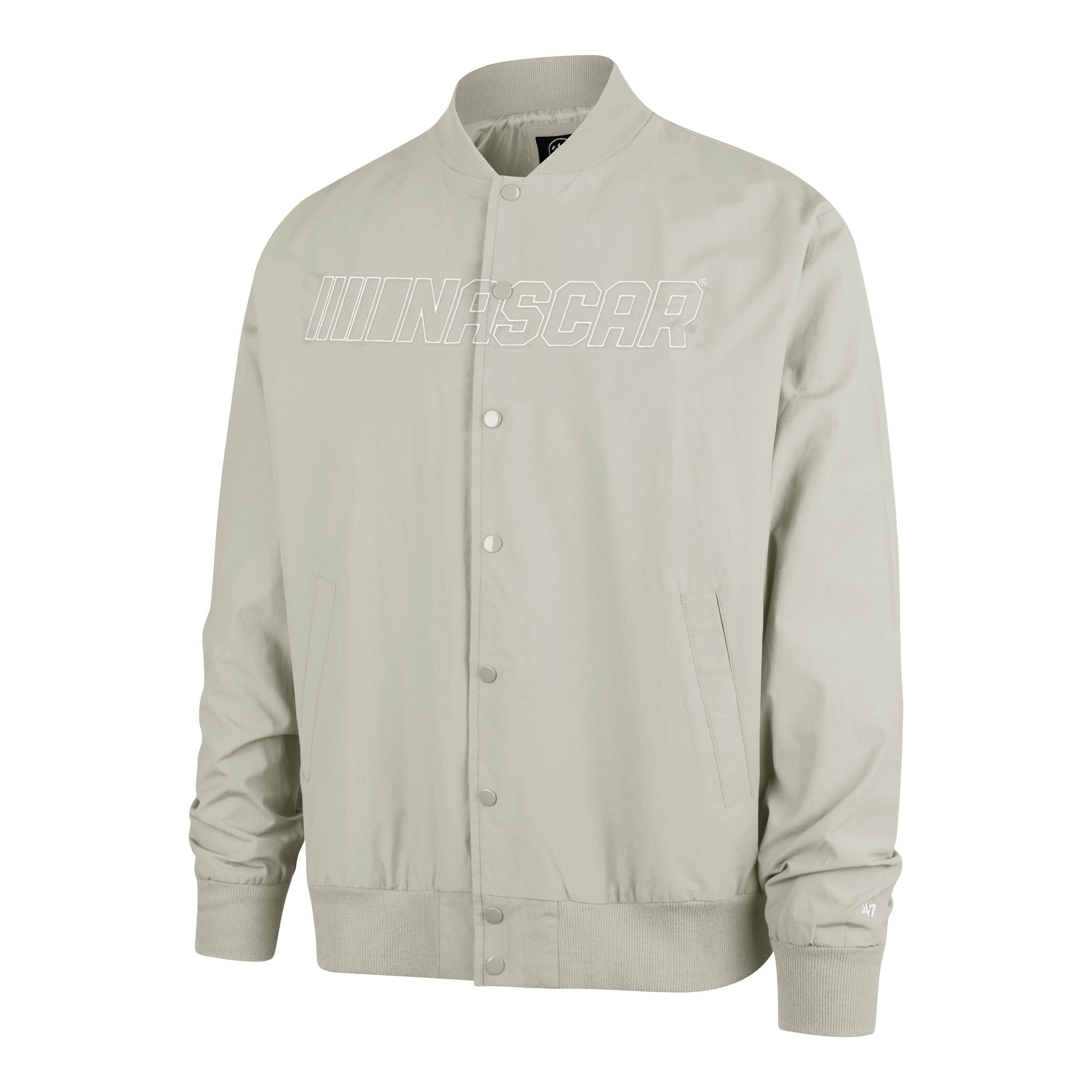 NASCAR TRADEMARK '47 TWILL BOMBER SYSTEM GREY