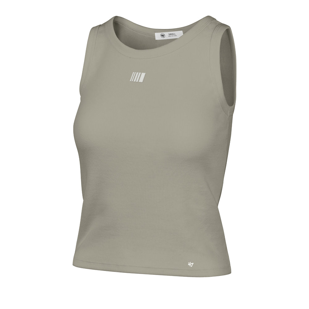NASCAR MICRO EMB '47 BABY RIB TANK WOMENS SYSTEM GREY