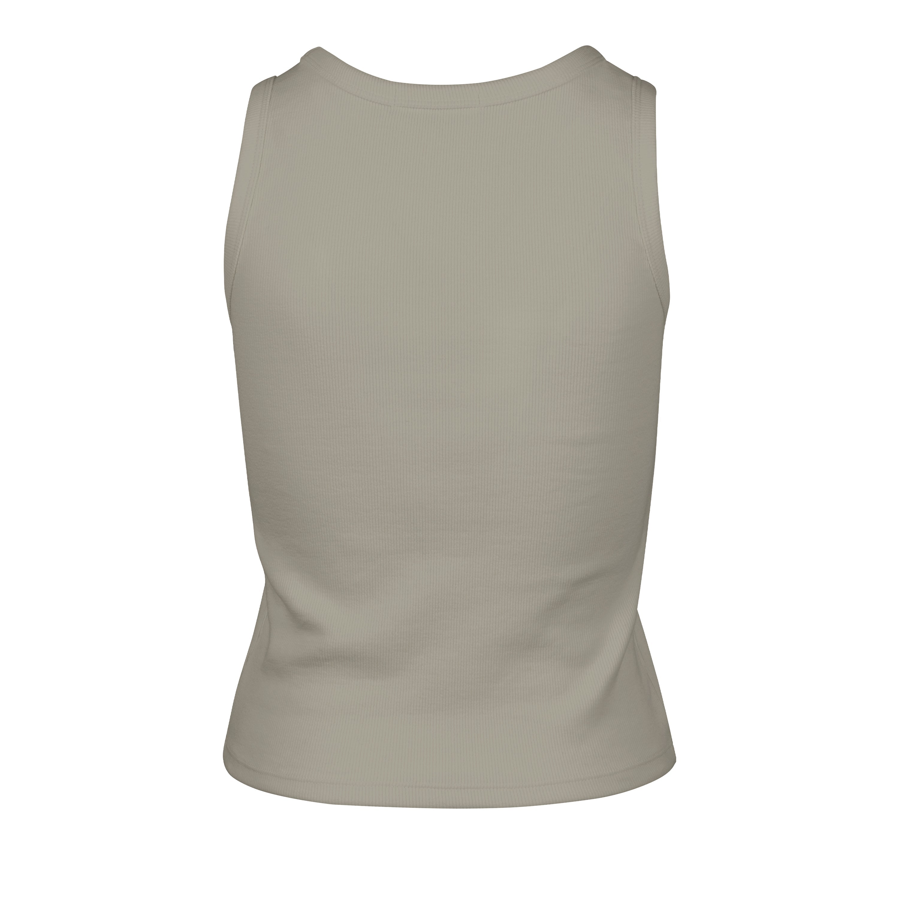 NASCAR MICRO EMB '47 BABY RIB TANK WOMENS SYSTEM GREY