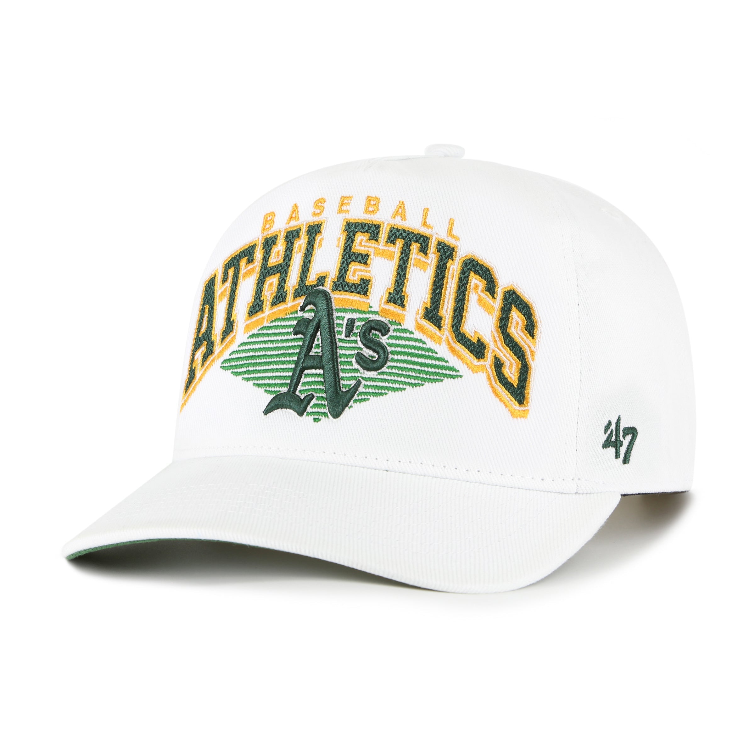 ATHLETICS BASEBALL POMONA '47 HITCH WHITE