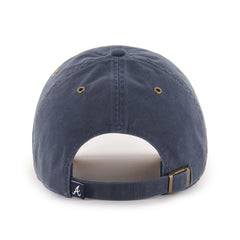 ATLANTA BRAVES RAFTES '47 CLEAN UP VINTAGE NAVY
