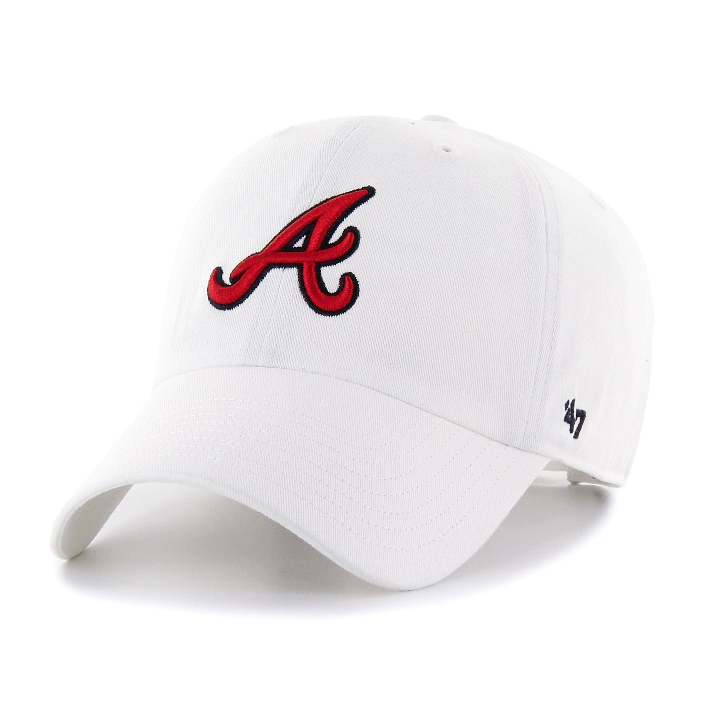 ATLANTA BRAVES '47 CLEAN UP WHITE