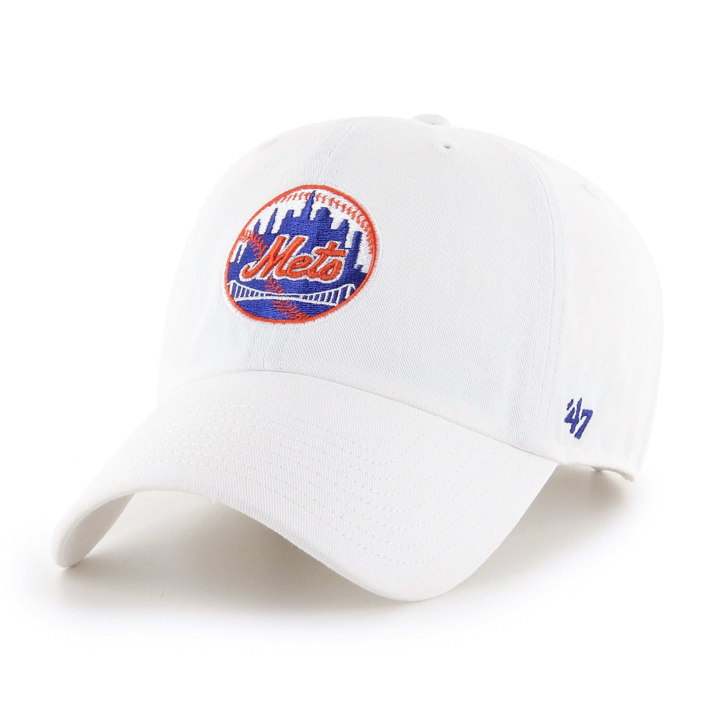 NEW YORK METS '47 CLEAN UP WHITE