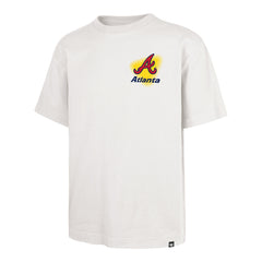 ATLANTA BRAVES ALL FIRE '47 FOUNDATION TEE SANDSTONE