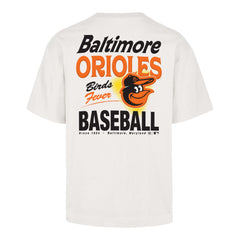 BALTIMORE ORIOLES ALL FIRE '47 FOUNDATION TEE SANDSTONE