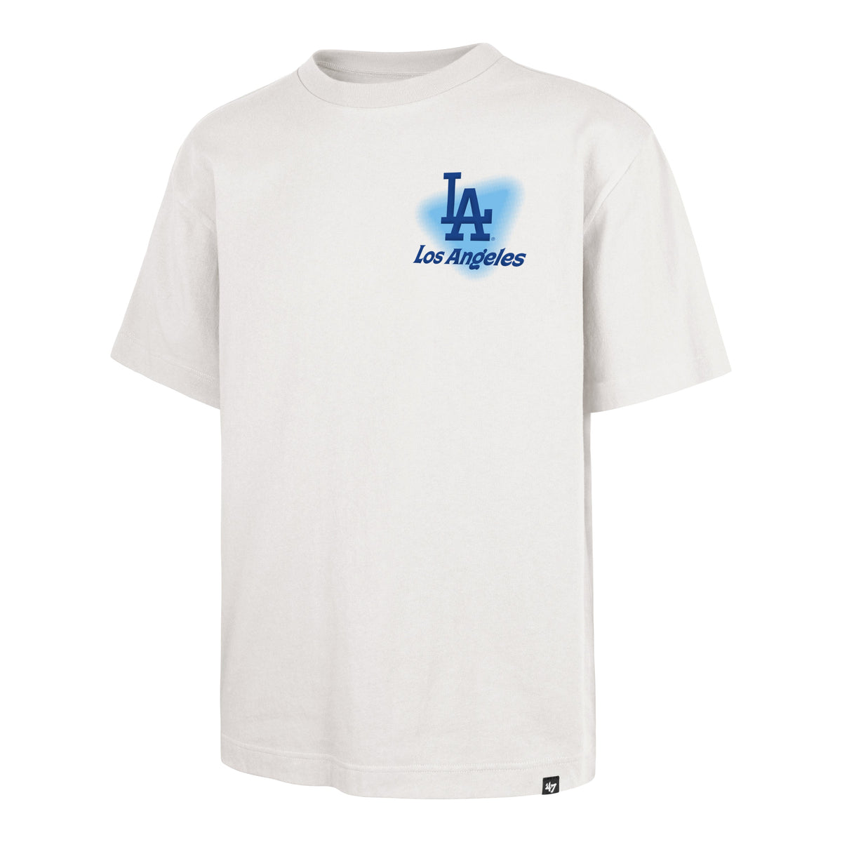 LOS ANGELES DODGERS ALL FIRE '47 FOUNDATION TEE SANDSTONE