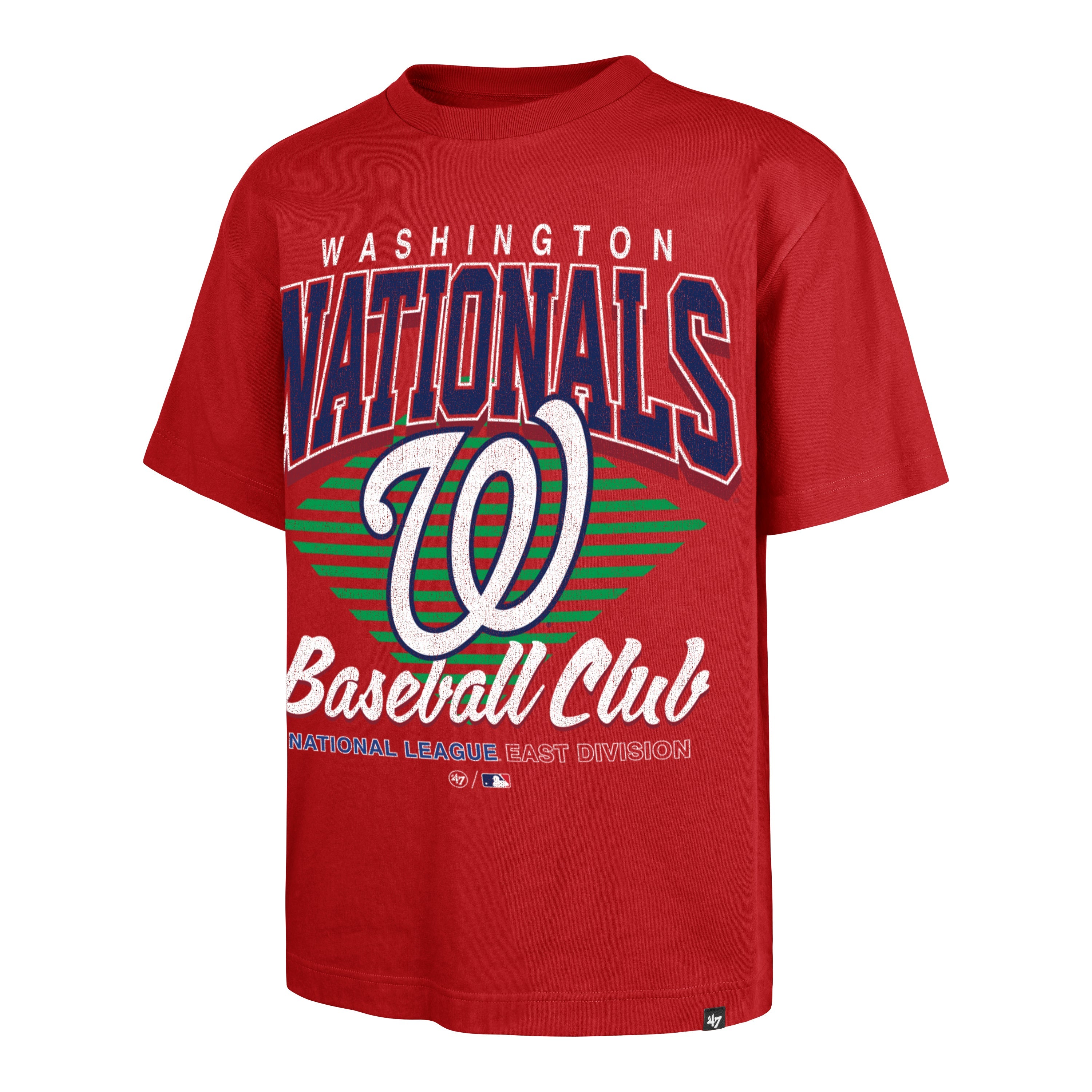 WASHINGTON NATIONALS EXTENDED PLAY '47 FOUNDATION TEE RED