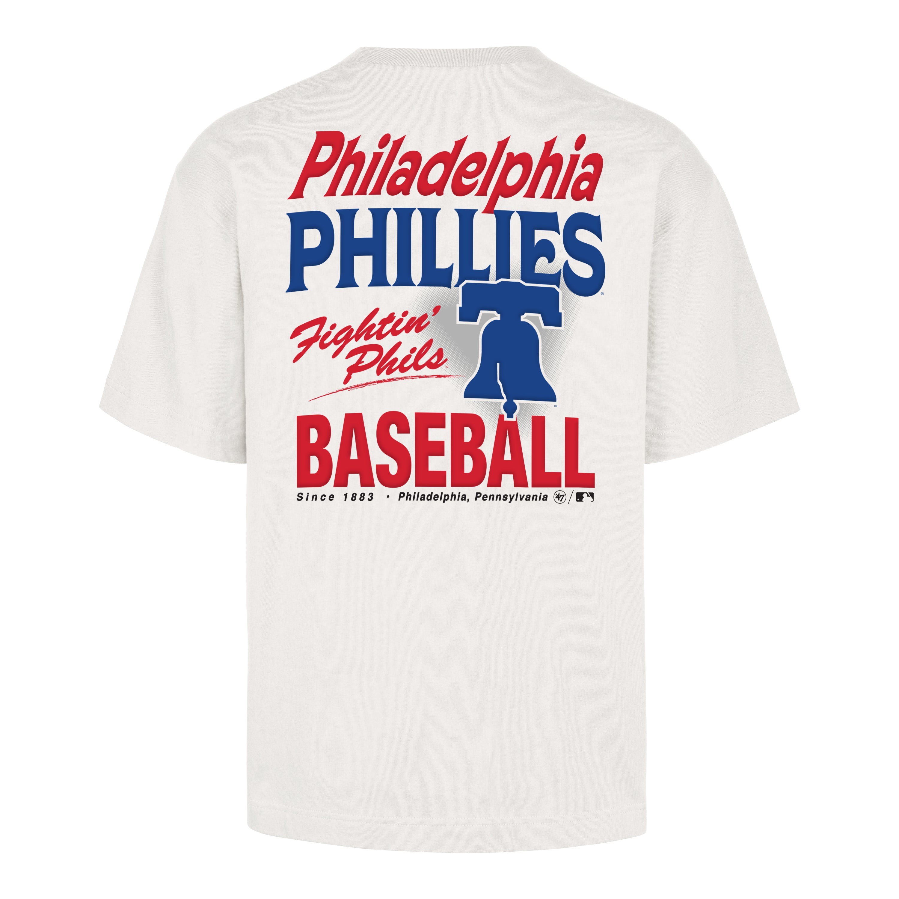 PHILADELPHIA PHILLIES ALL FIRE '47 FOUNDATION TEE SANDSTONE