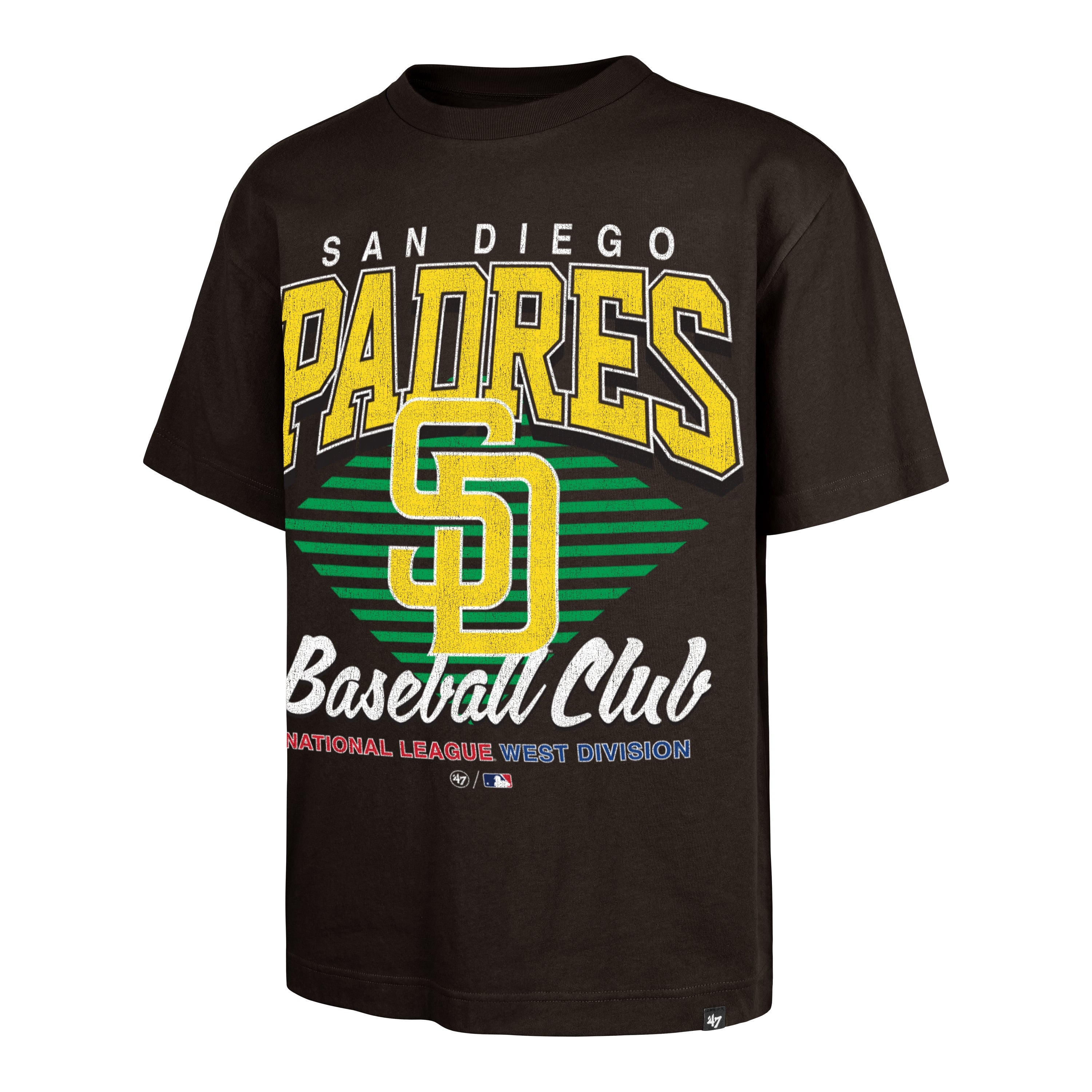SAN DIEGO PADRES EXTENDED PLAY '47 FOUNDATION TEE BROWN
