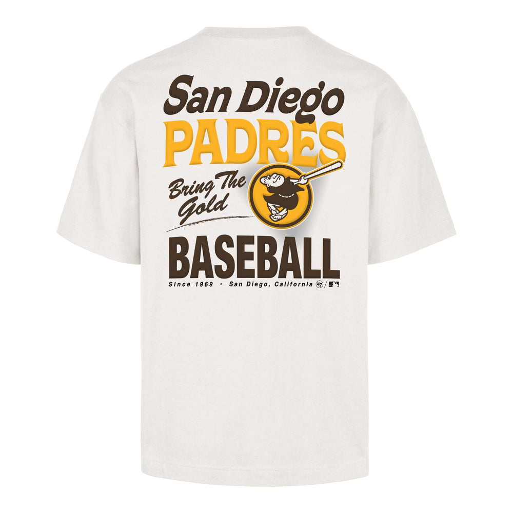 SAN DIEGO PADRES ALL FIRE '47 FOUNDATION TEE SANDSTONE