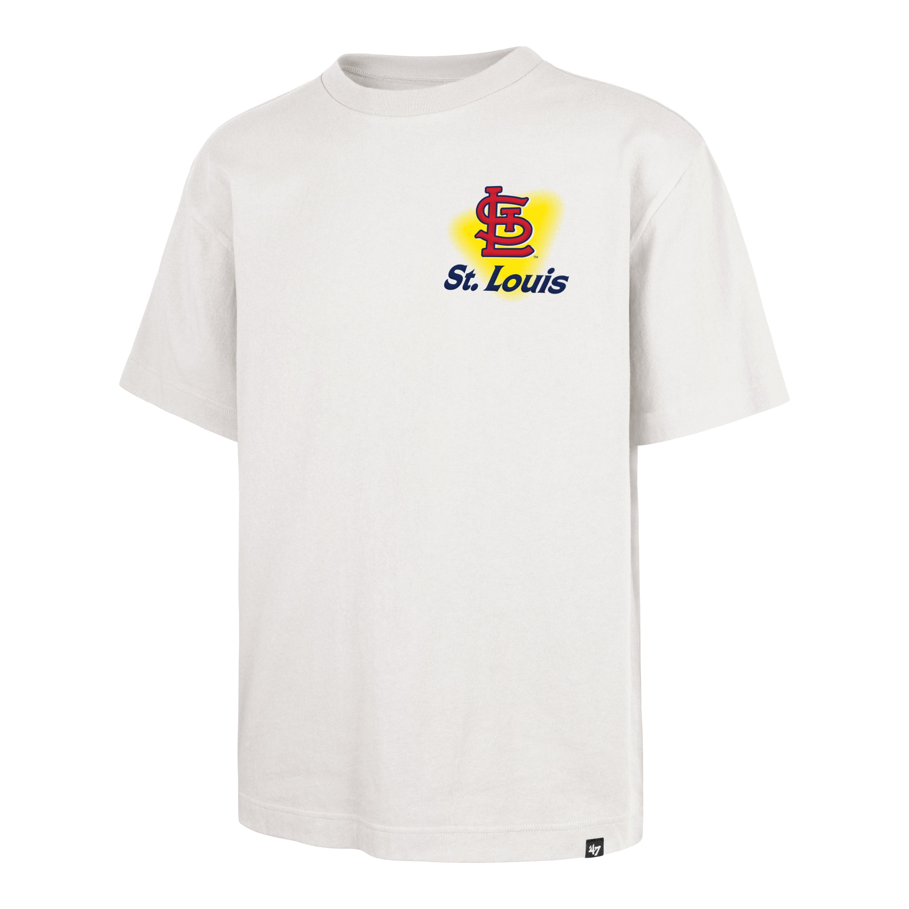 ST. LOUIS CARDINALS ALL FIRE '47 FOUNDATION TEE SANDSTONE