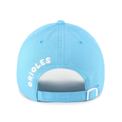 BALTIMORE ORIOLES LUMINANCE '47 CLEAN UP WOMENS CARIBBEAN BLUE