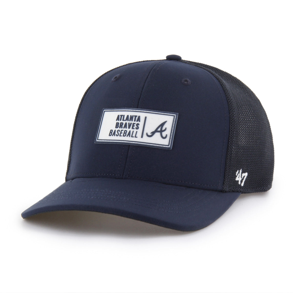 ATLANTA BRAVES CYPHER '47 TRUCKER NAVY