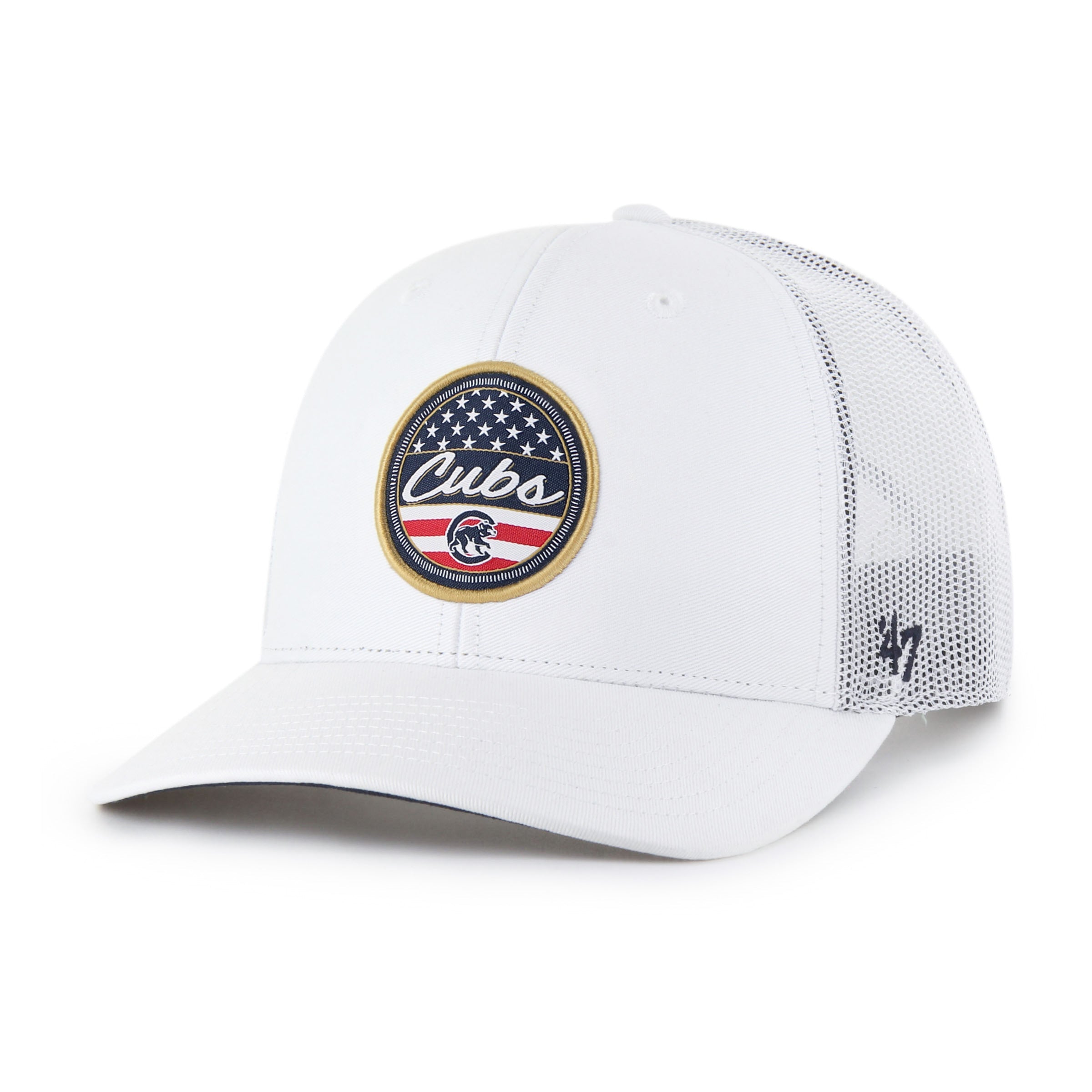 CHICAGO CUBS '47 TRUCKER WHITE