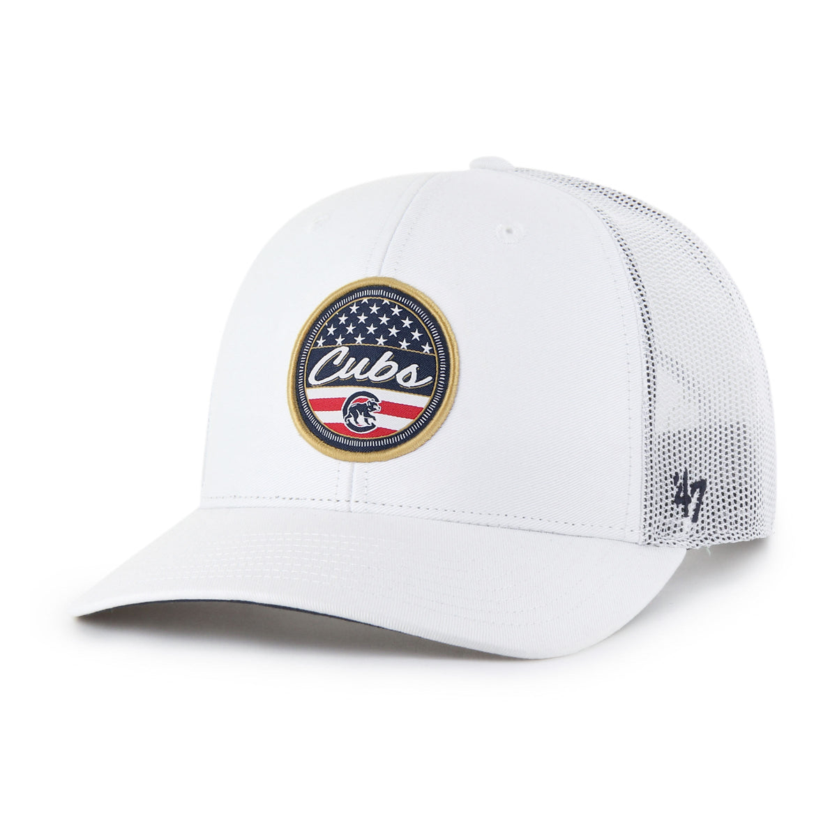 CHICAGO CUBS '47 TRUCKER WHITE