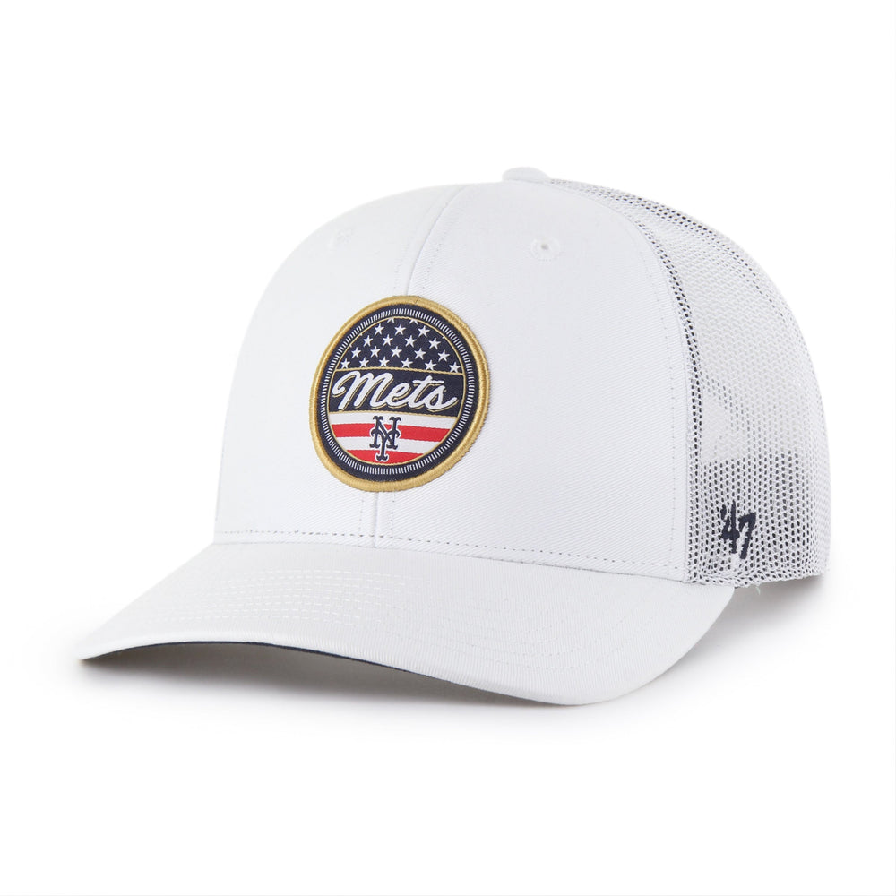 NEW YORK METS '47 TRUCKER WHITE