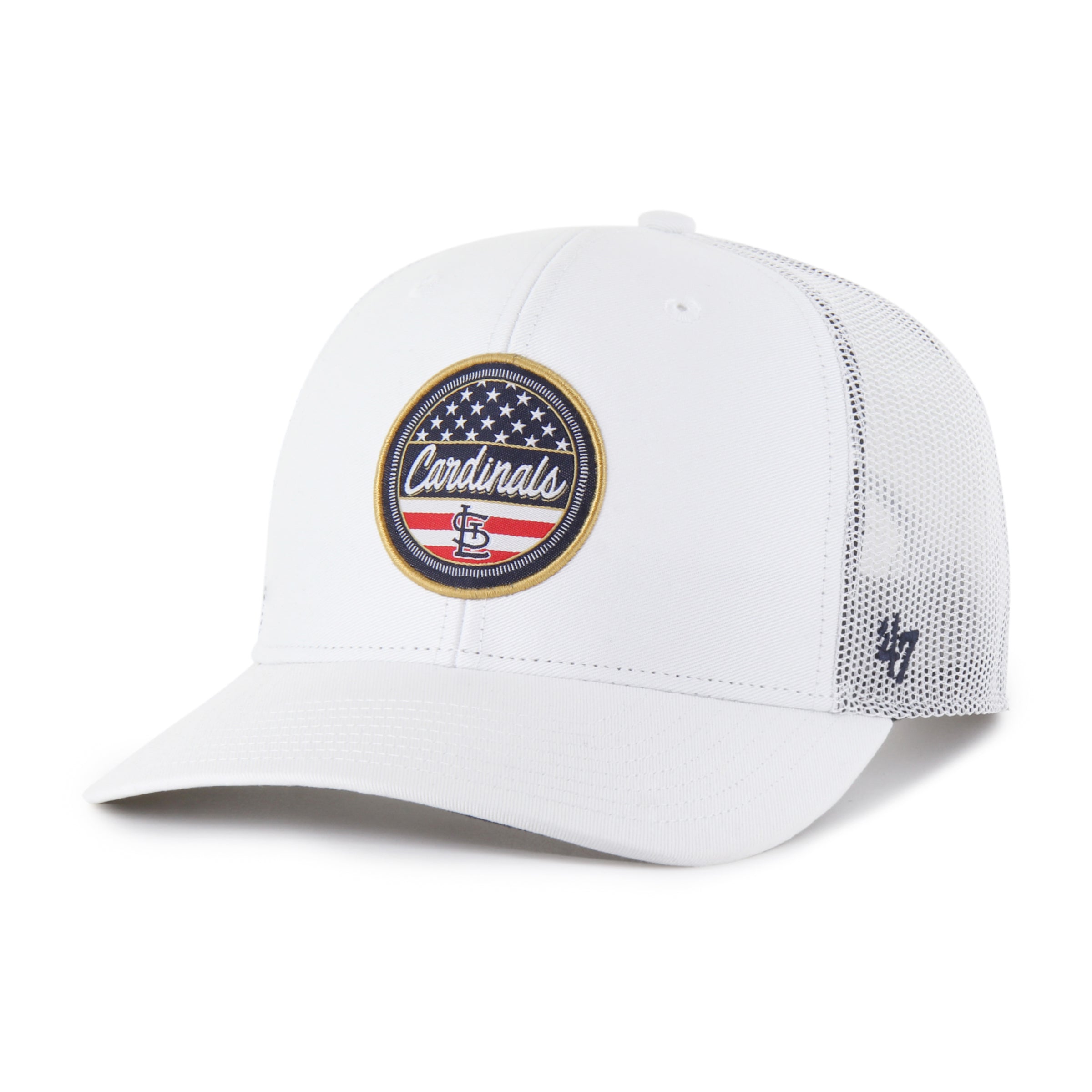 ST. LOUIS CARDINALS '47 TRUCKER WHITE