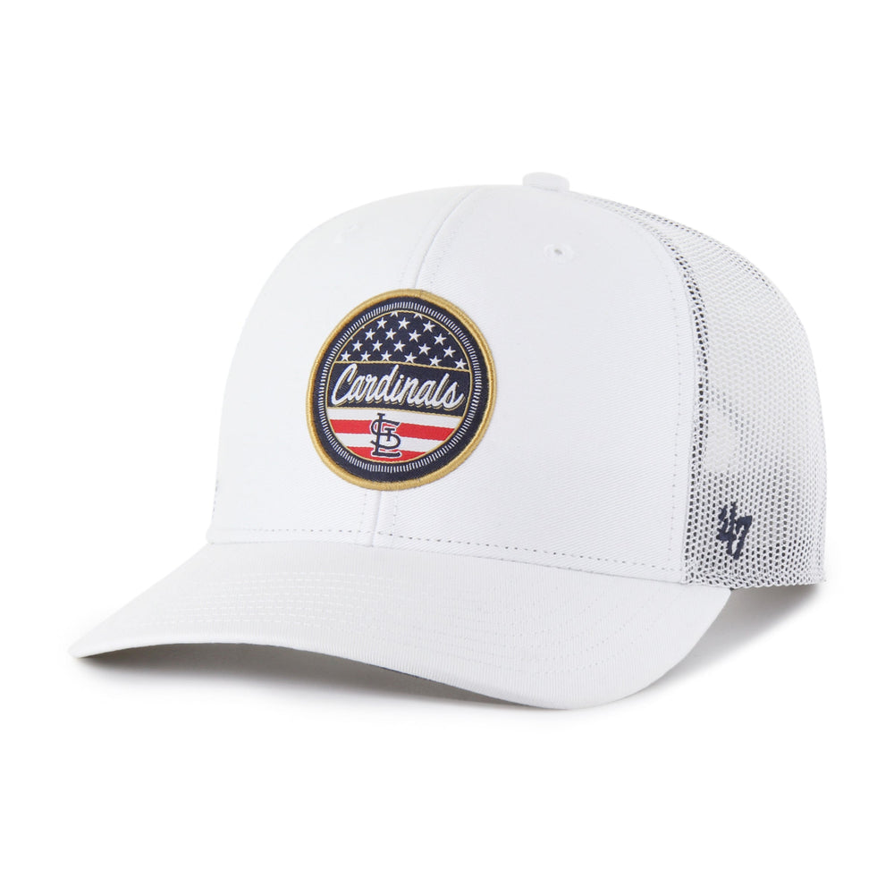 ST. LOUIS CARDINALS '47 TRUCKER WHITE