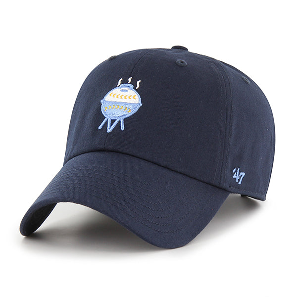 MILWAUKEE BREWERS CITY CONNECT MLB PRIMARY '47 CLEAN UP NAVY