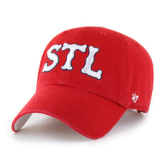 ST. LOUIS CARDINALS CITY CONNECT '47 CLEAN UP RED