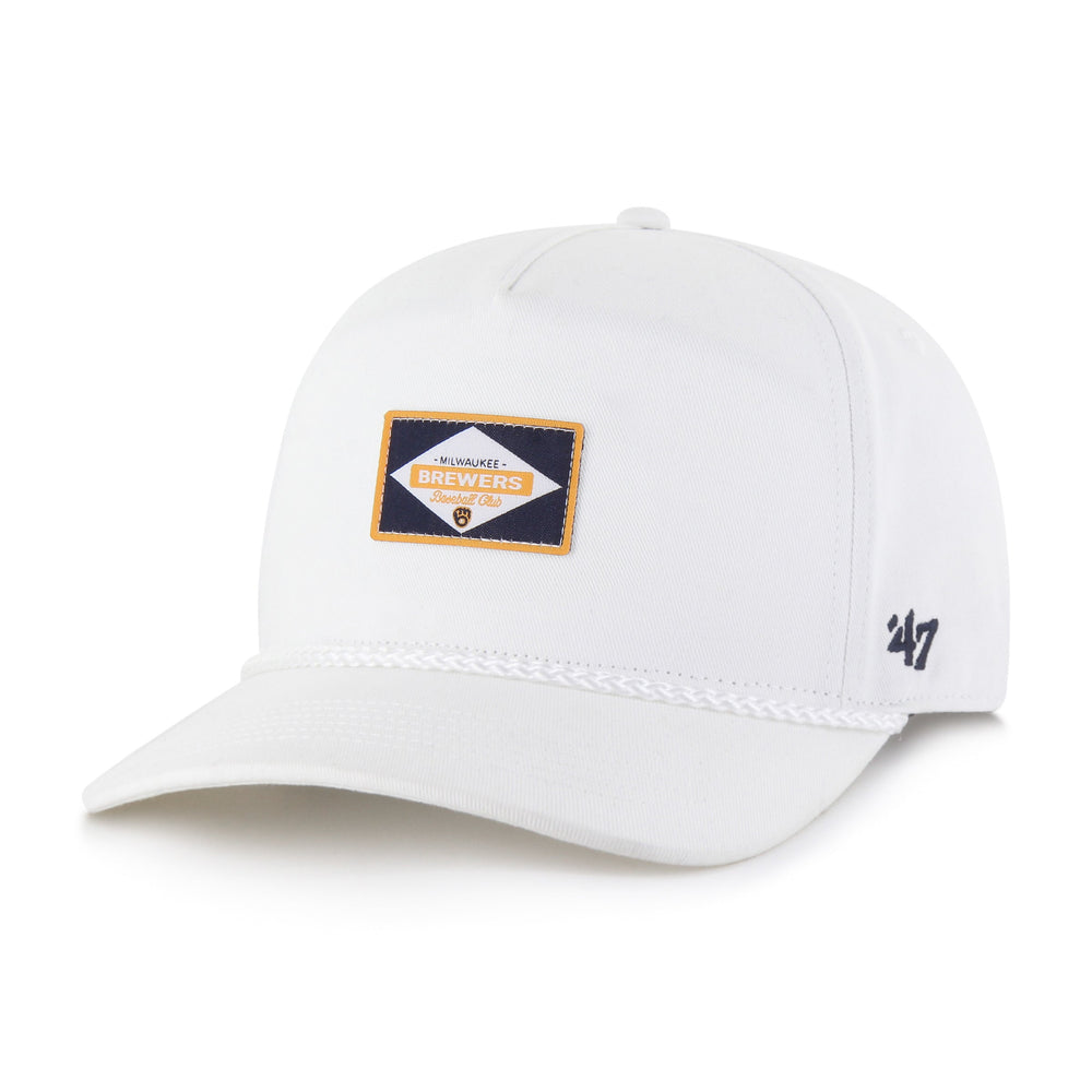 MILWAUKEE BREWERS MILKWOOD ROPE '47 HITCH WHITE