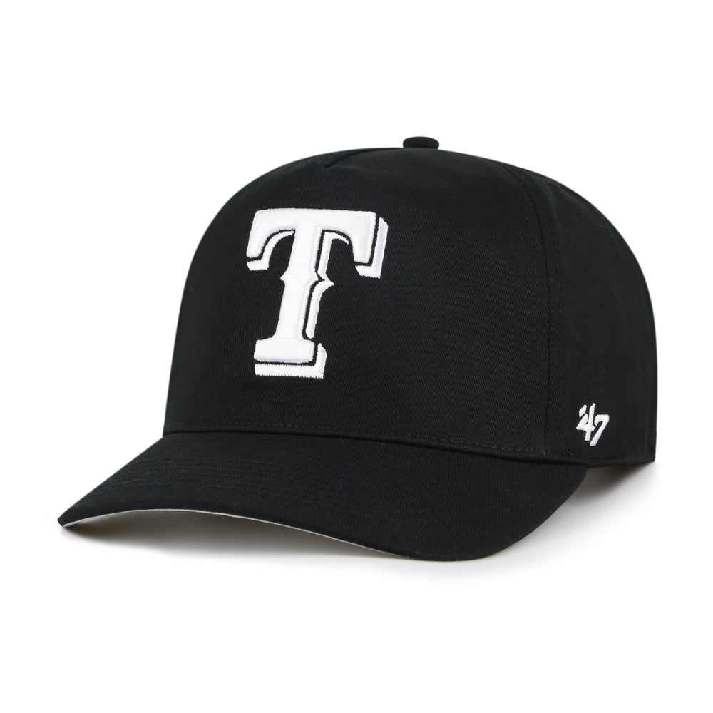 TEXAS RANGERS COOPERSTOWN ASG SURE SHOT '47 HITCH BLACK