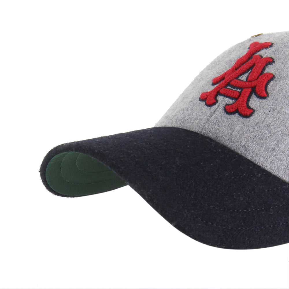 LOS ANGELES ANGELS COOPERSTOWN BROCKE '47 CLEAN UP GRAY