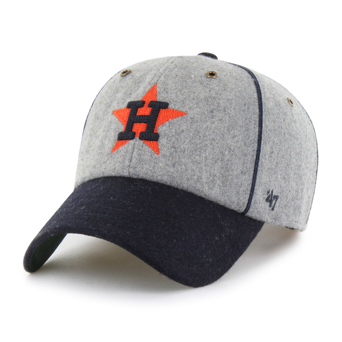 HOUSTON ASTROS COOPERSTOWN BROCKE '47 CLEAN UP GRAY