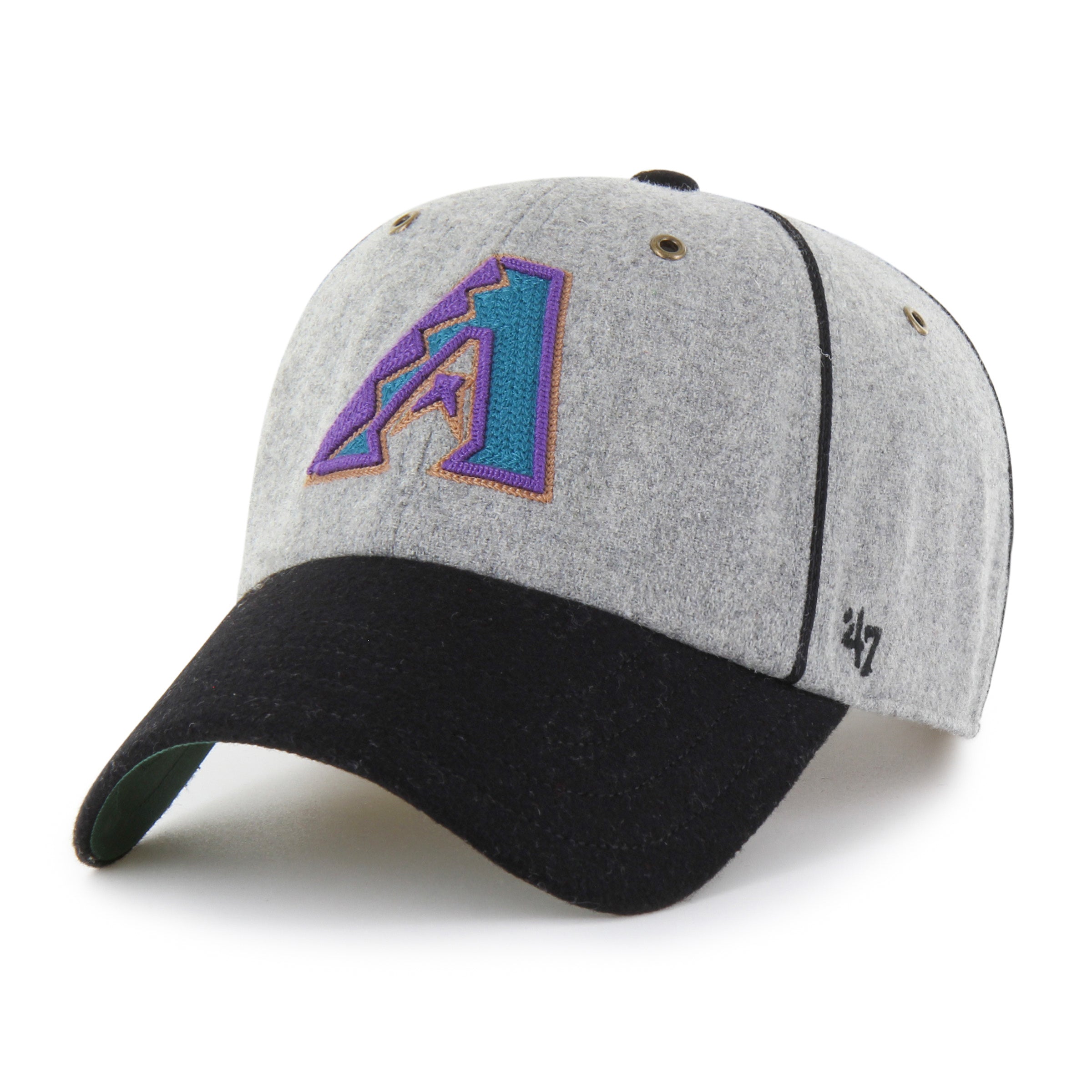 ARIZONA DIAMONDBACKS COOPERSTOWN BROCKE '47 CLEAN UP GRAY