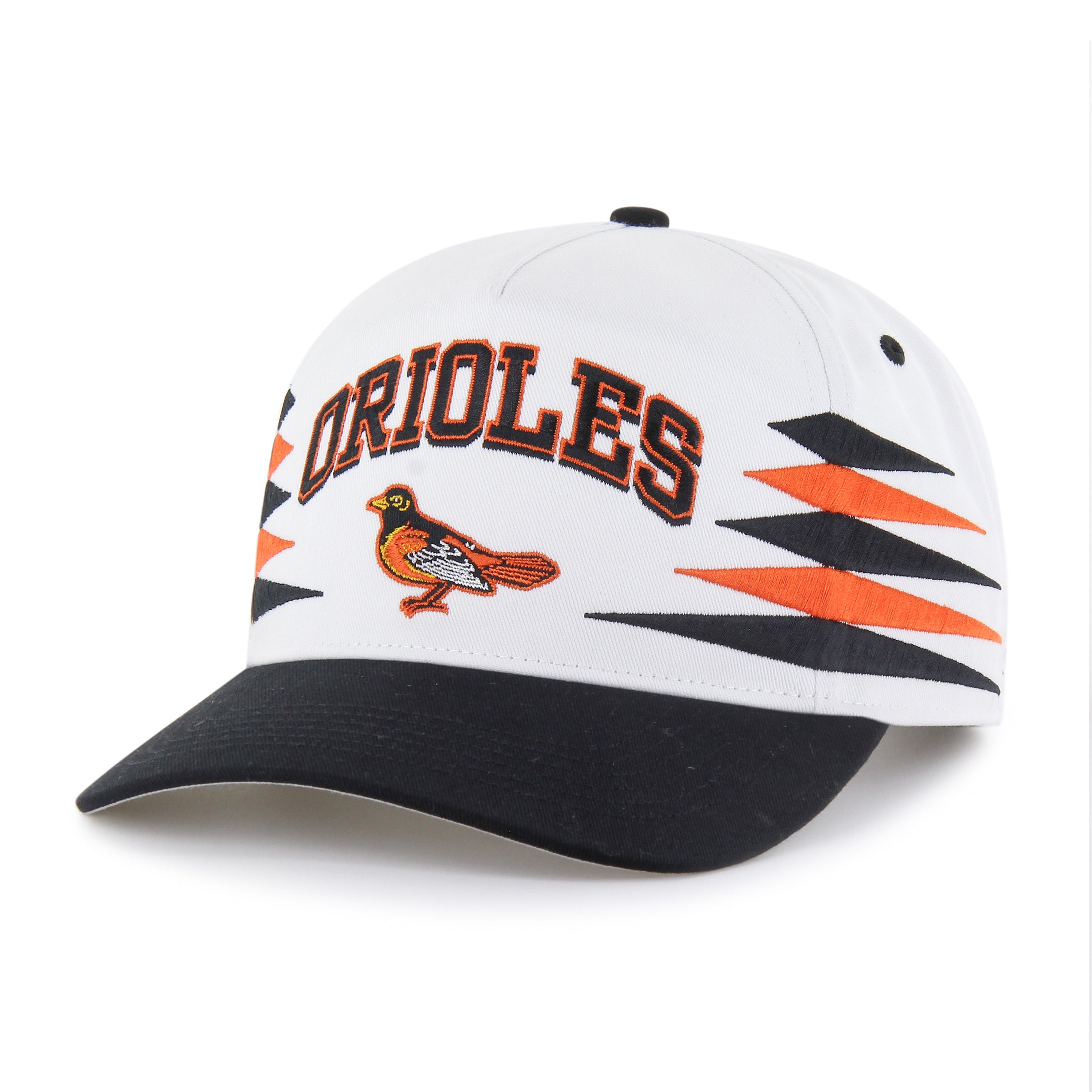 BALTIMORE ORIOLES COOPERSTOWN DIAMOND CUT '47 HITCH WHITE