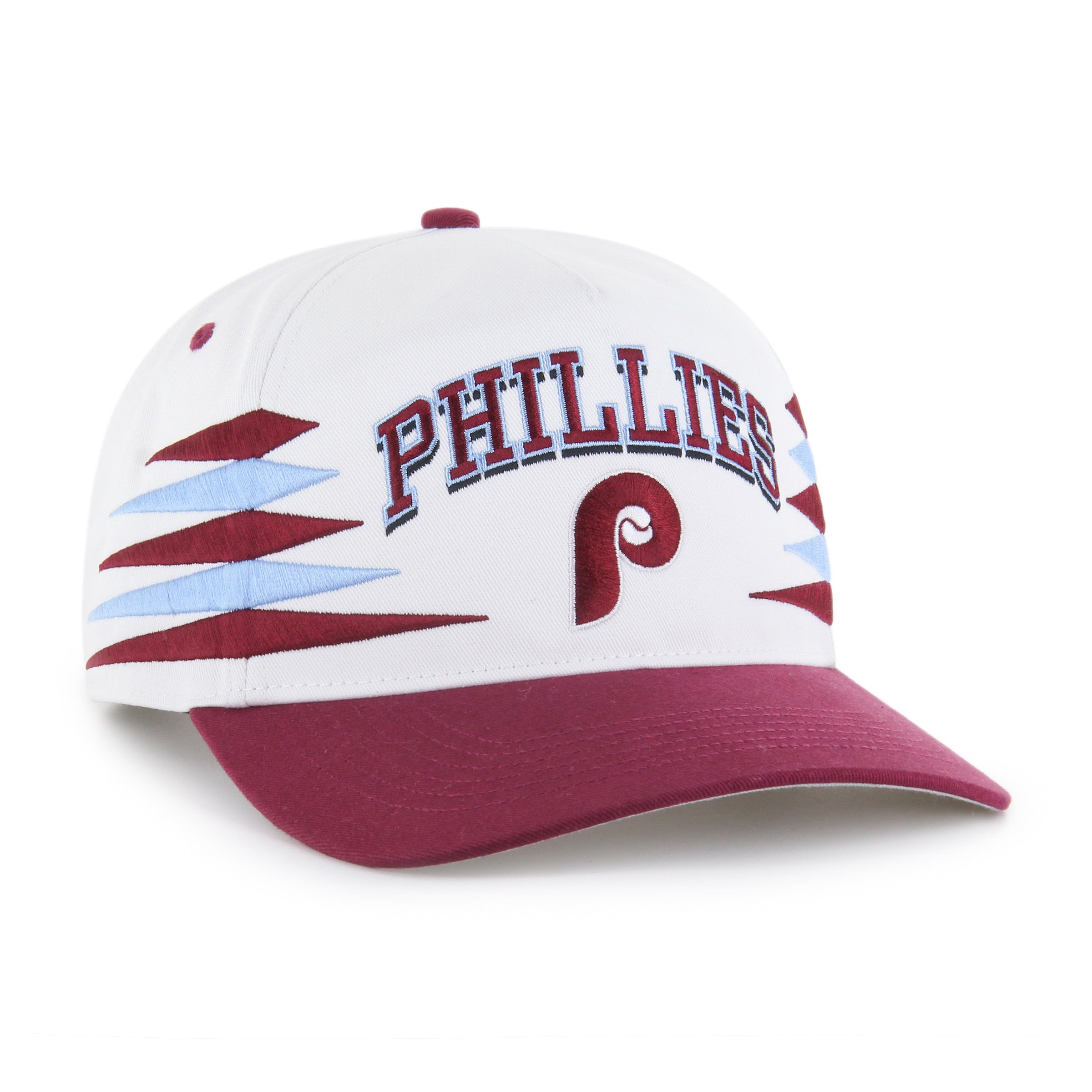 PHILADELPHIA PHILLIES COOPERSTOWN DIAMOND CUT '47 HITCH WHITE