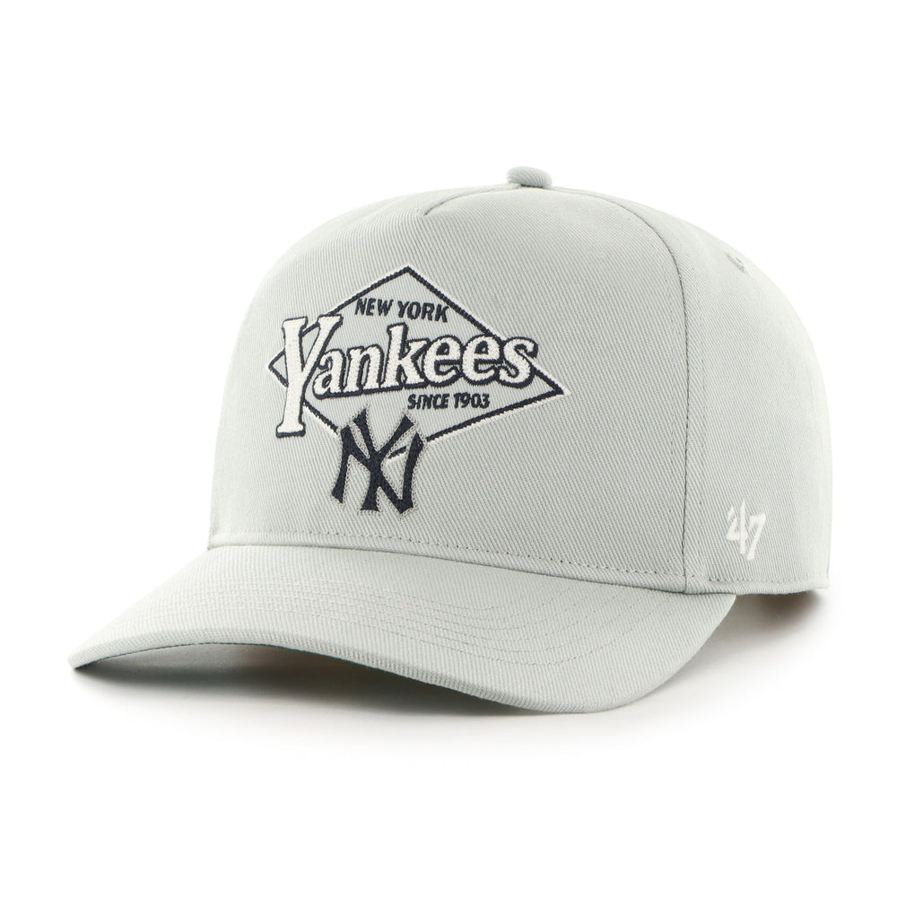 NEW YORK YANKEES COOPERSTOWN DIAMOND '47 HITCH GRAY