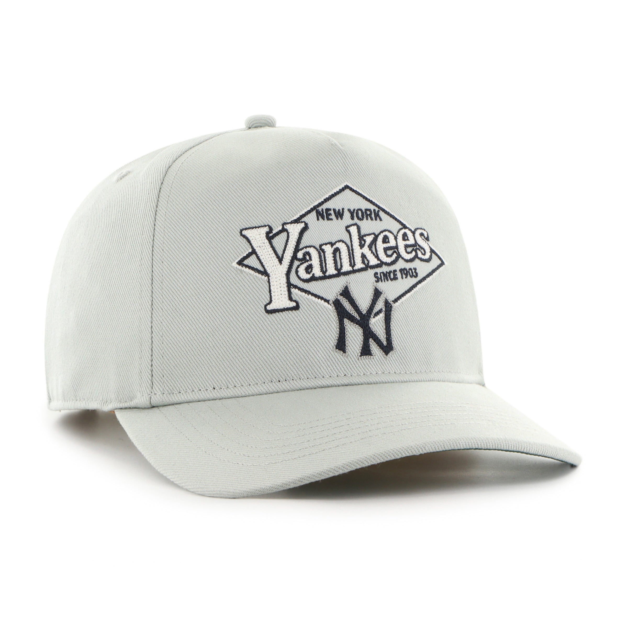 NEW YORK YANKEES COOPERSTOWN DIAMOND '47 HITCH GRAY