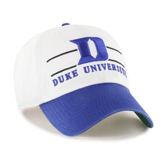 DUKE BLUE DEVILS DOUBLE HEADER '47 CLEAN UP WHITE