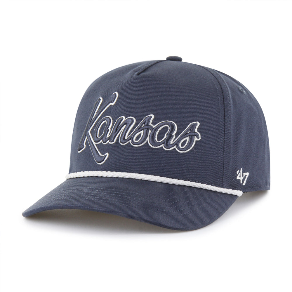 KANSAS JAYHAWKS OVERHAND '47 HITCH VINTAGE NAVY