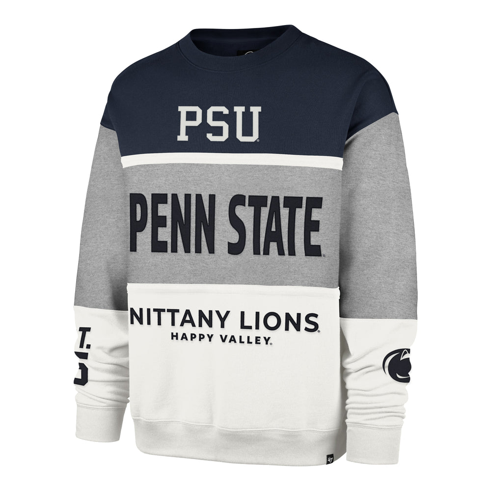 PENN STATE NITTANY LIONS ON FIVE '47 MAXIMALIST CREW SLATE GREY