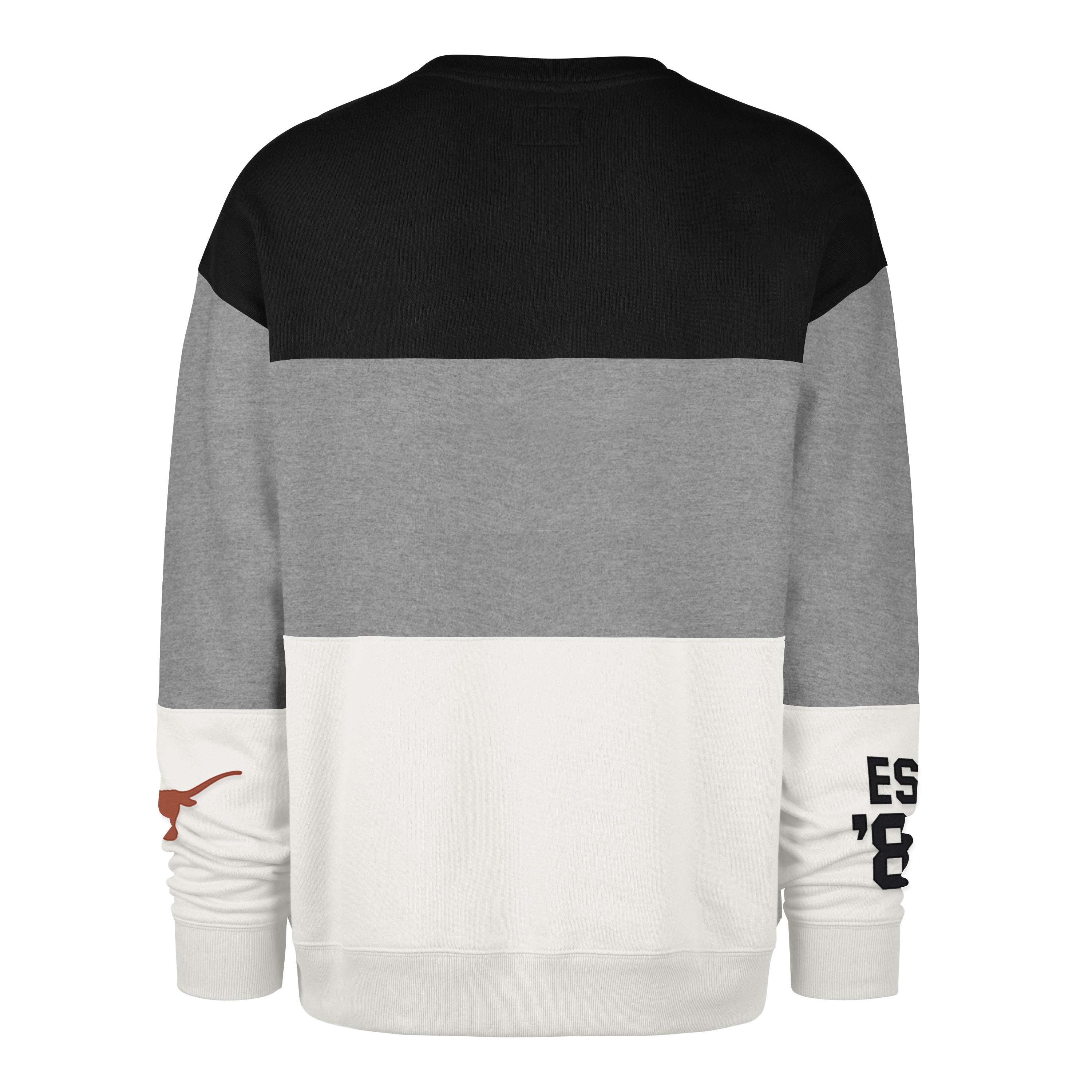 TEXAS LONGHORNS ON FIVE '47 MAXIMALIST CREW SLATE GREY