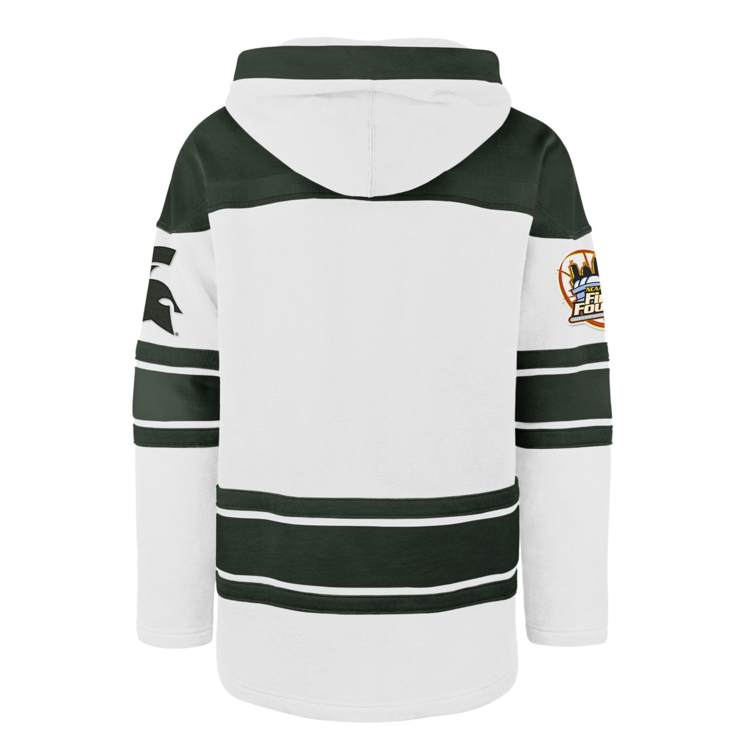 MICHIGAN STATE SPARTANS LOB DUNK SUPERIOR '47 LACER WHITE WASH