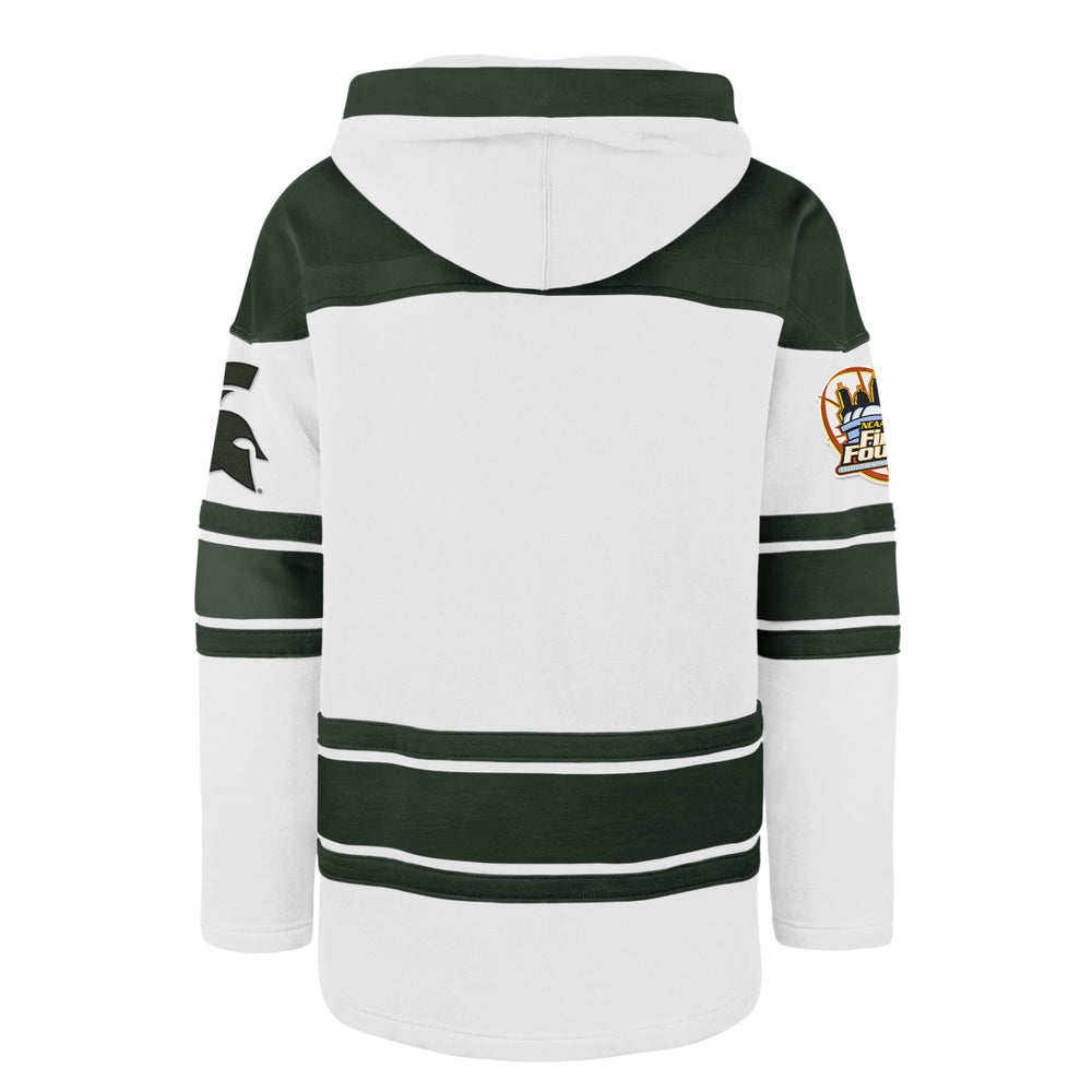 MICHIGAN STATE SPARTANS LOB DUNK SUPERIOR '47 LACER WHITE WASH