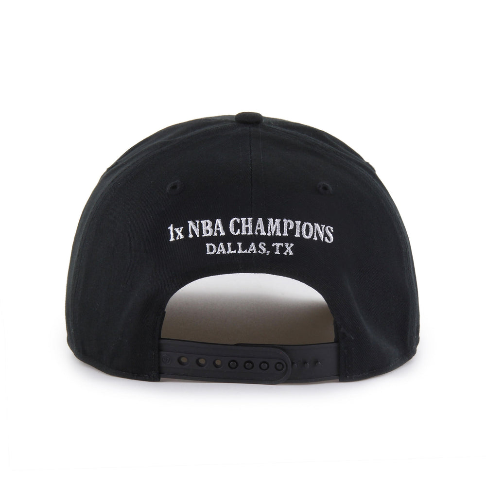 DALLAS MAVERICKS CHAMPIONS EVERY TIME '47 HITCH BLACK