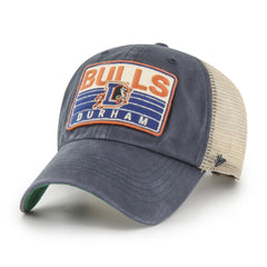 DURHAM BULLS FOUR STROKE '47 CLEAN UP VINTAGE NAVY