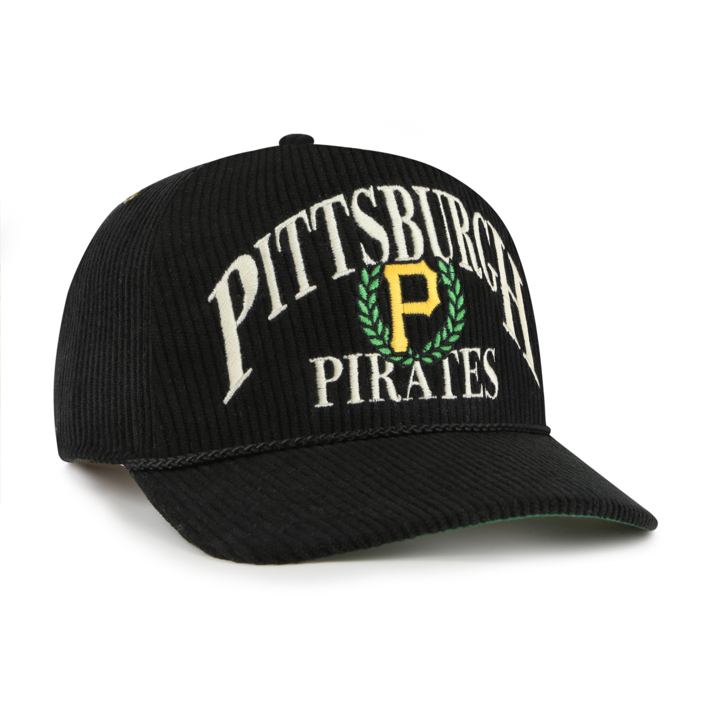 PITTSBURGH PIRATES PITCHOUT ROPE '47 HITCH BLACK