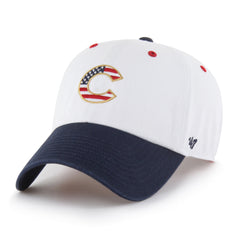 CHICAGO CUBS PATRIOTIC FLAG FILL '47 CLEANUP WHITE