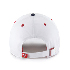 WASHINGTON NATIONALS PATRIOTIC FLAG FILL '47 CLEAN UP WHITE
