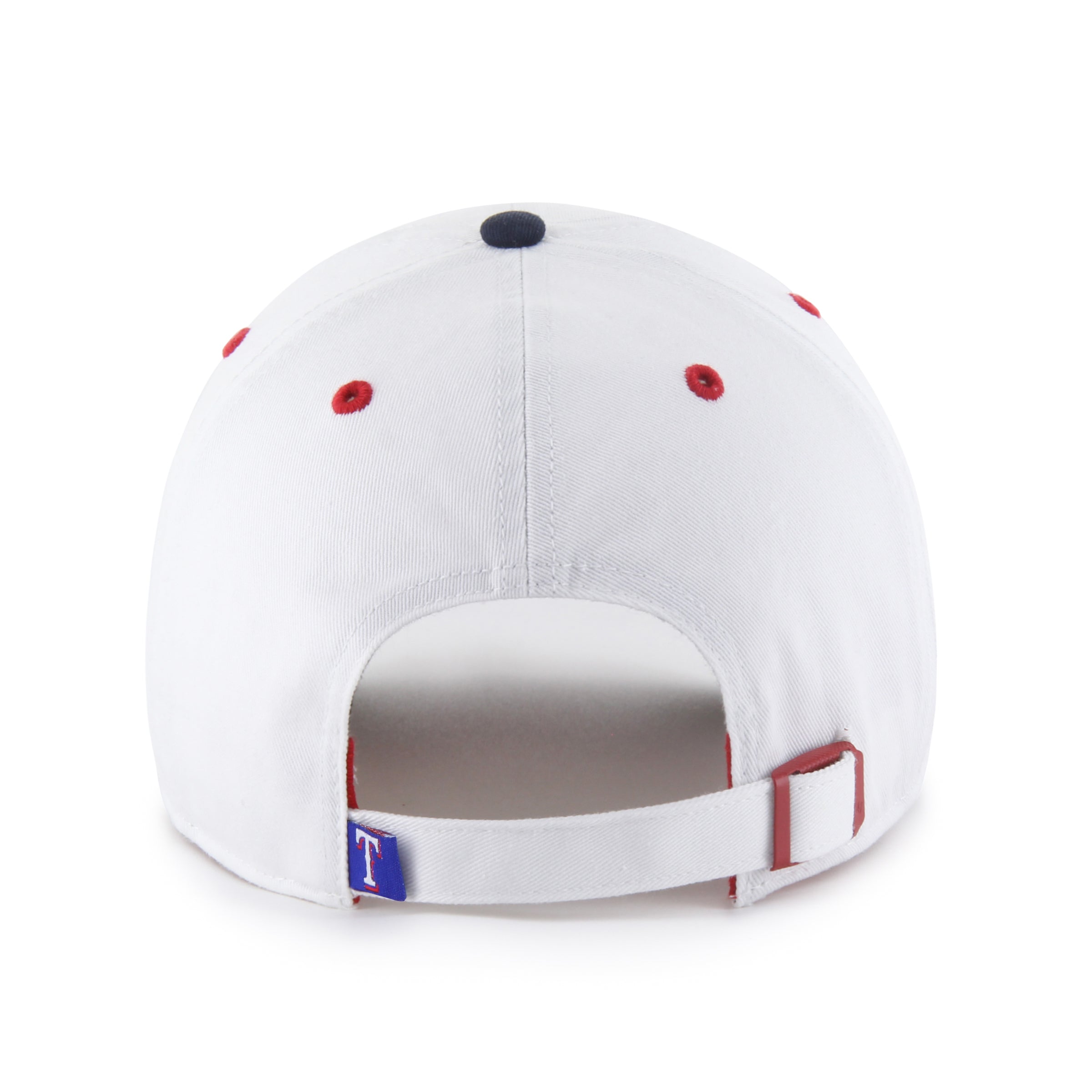 TEXAS RANGERS PATRIOTIC FLAG FILL '47 CLEAN UP WHITE