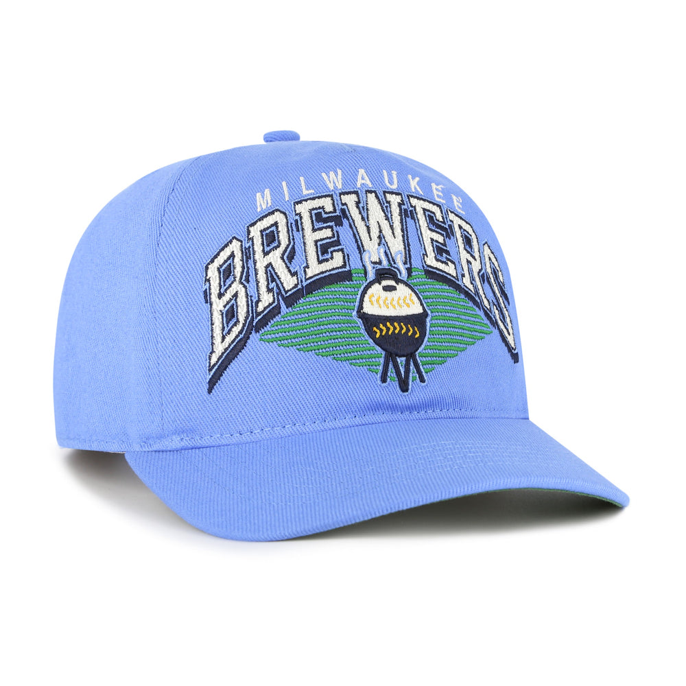 MILWAUKEE BREWERS CITY CONNECT POMONA '47 HITCH PERIWINKLE