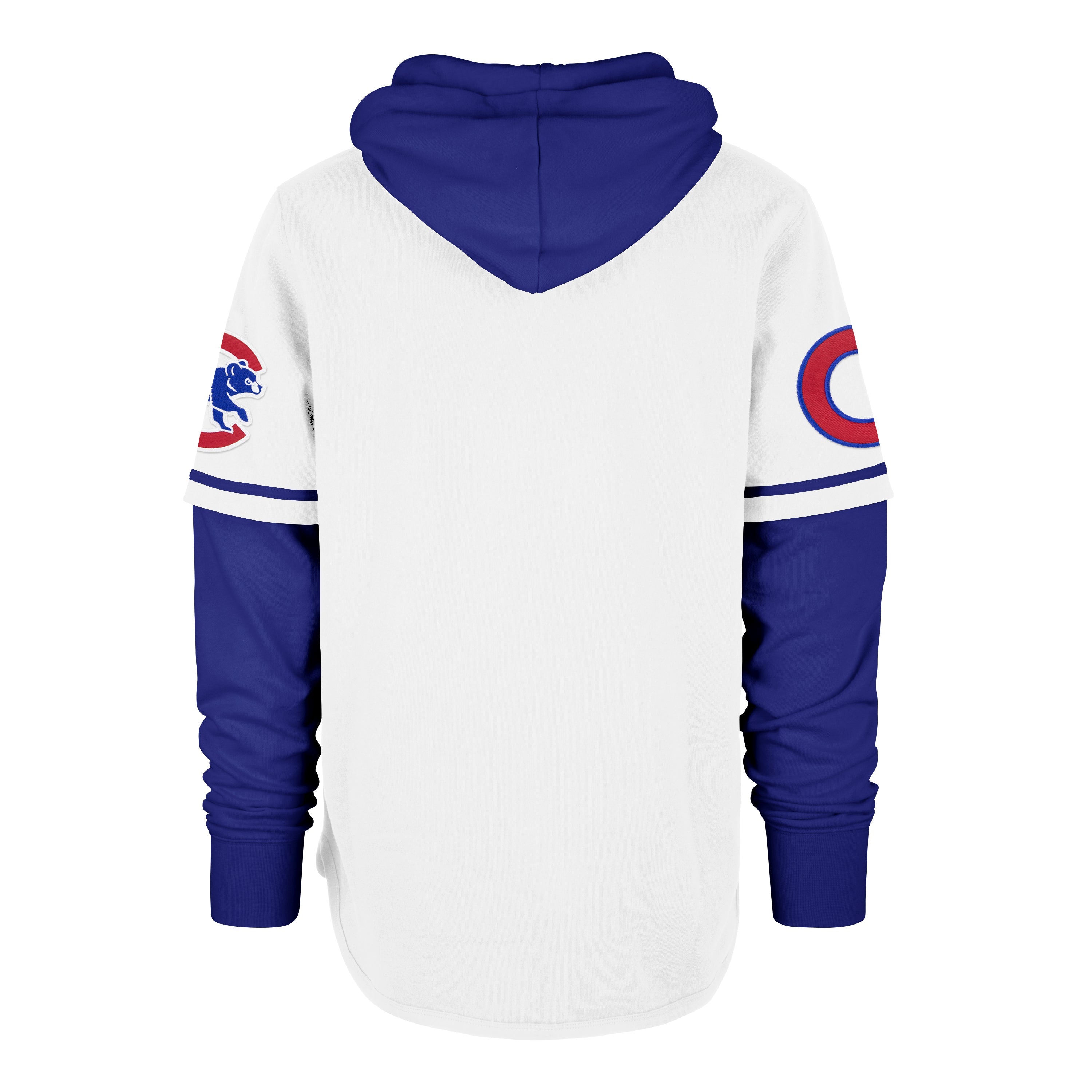 CHICAGO CUBS TRIFECTA '47 SHORTSTOP PULLOVER HOOD WHITE WASH