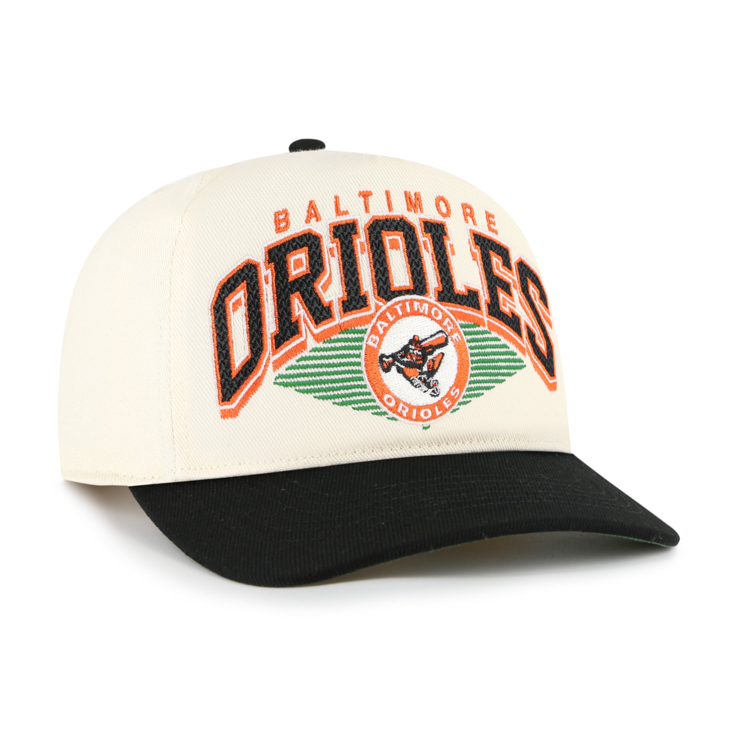 BALTIMORE ORIOLES COOPERSTOWN POMONA TWO TONE '47 HITCH KIDS NATURAL