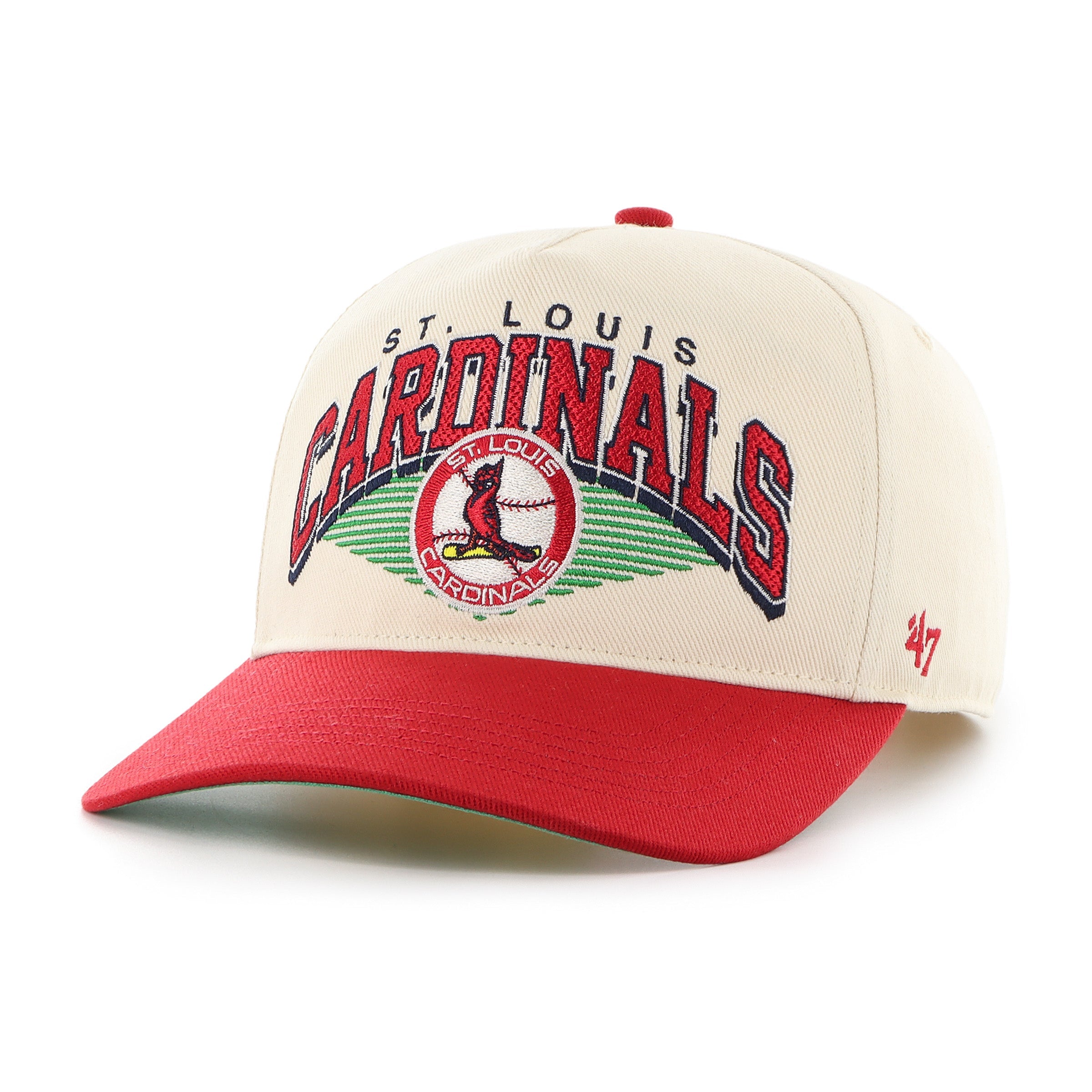 ST. LOUIS CARDINALS COOPERSTOWN POMONA TWO TONE '47 HITCH KIDS NATURAL