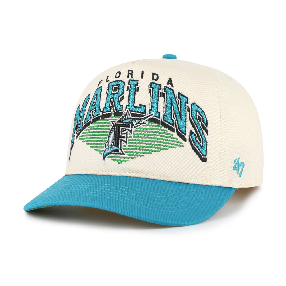 MIAMI MARLINS COOPERSTOWN POMONA TWO TONE '47 HITCH KIDS NATURAL